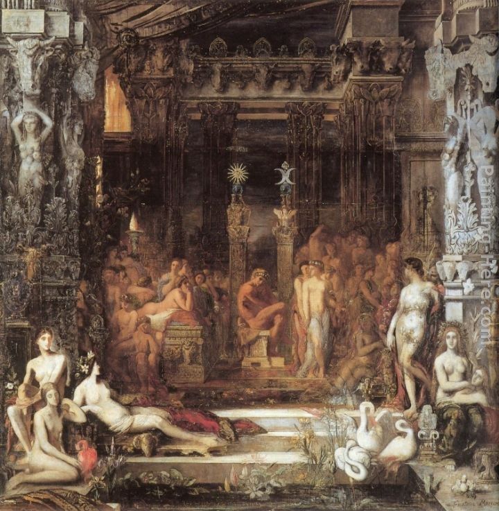 Gustave Moreau The Daughters of Thespius
